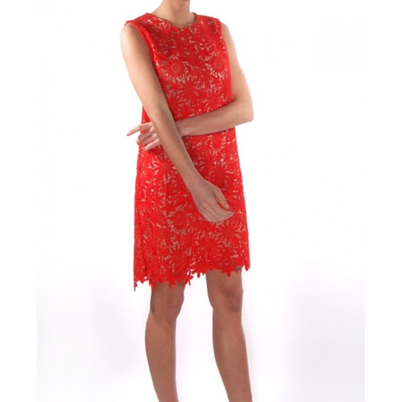 Elle Sasson Mimi Floral Lace Sheath Dress - Picture 4 of 8